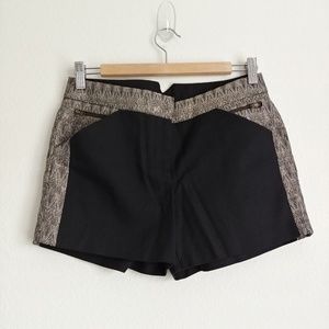 Black Shorts with Detailing